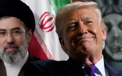 Trump and Mojtaba Khamenei